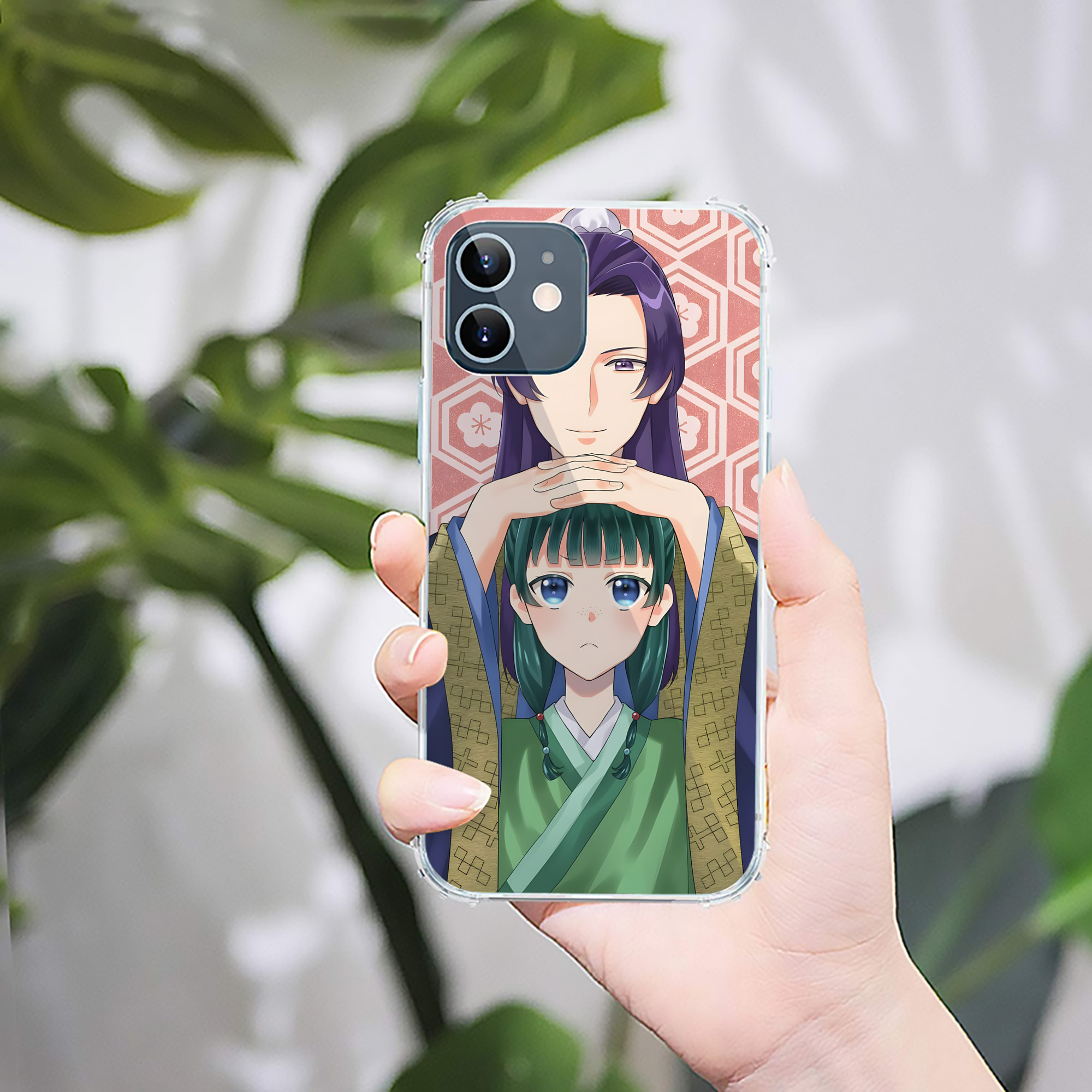 （画像用） 薬屋のひとりごと The Apothecary Diaries 【iPhone 12シリーズ対応】透明スマホケース（クリアソフトケース）